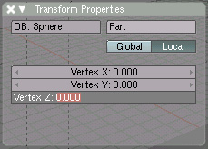 Image of the Transform Properties